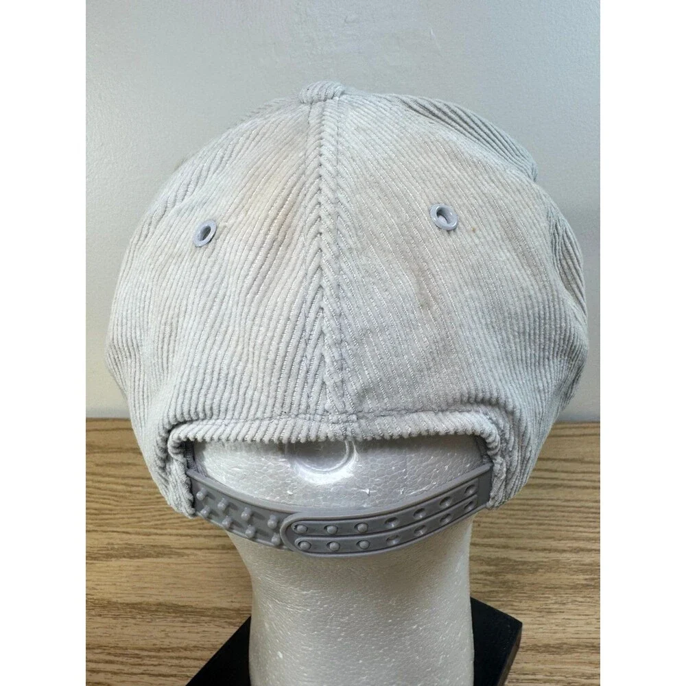 Vintage Lube Master Corduroy Hat Cap Snapback Embroidered‎ Trucker Rope